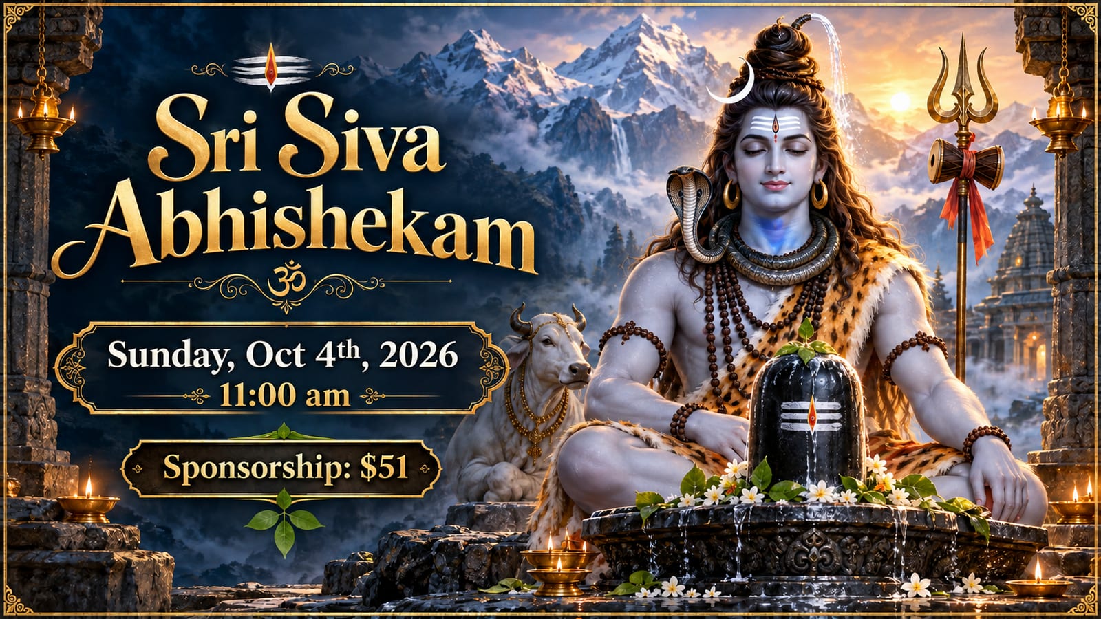SRI SIVA ABHISHEKAM