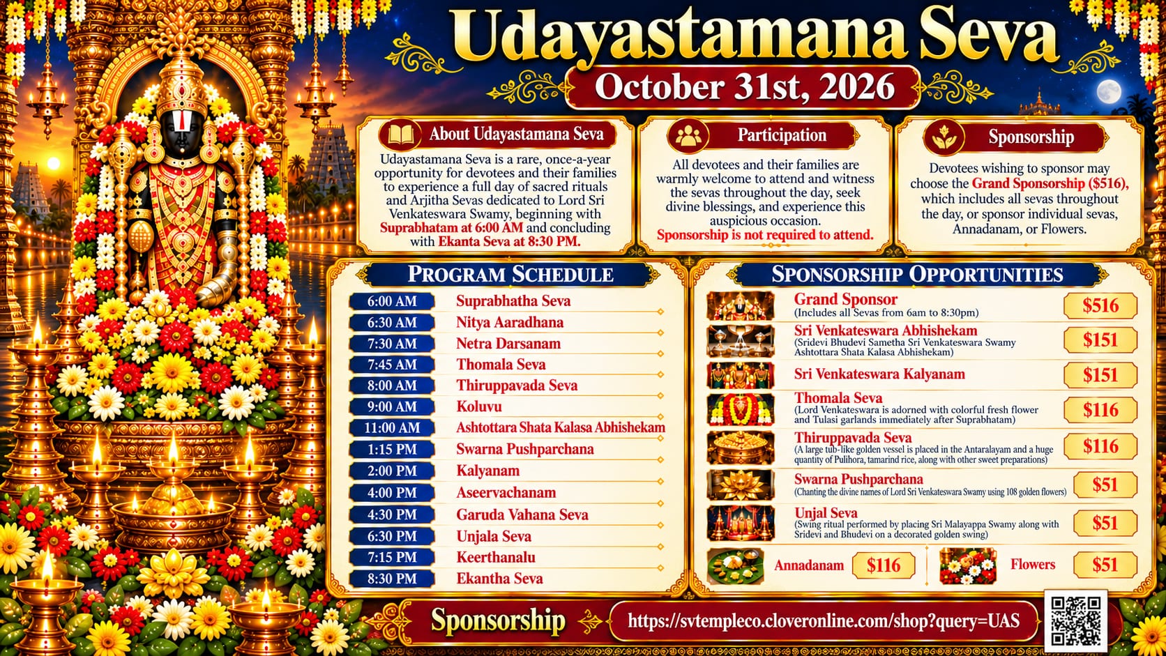 UDAYASTAMANA SEVA