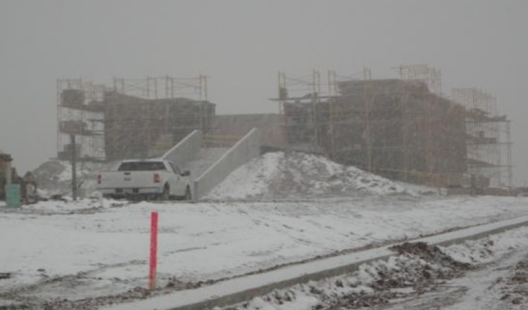 Temple Construction started